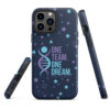 INADcure One Team One Dream Navy Tough iPhone case - Image 22