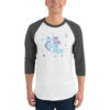 INADcure One Gene One Dream 3/4 sleeve raglan shirt - Image 4
