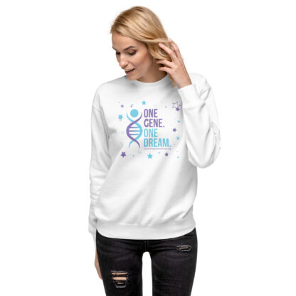 INADcure One Gene One Dream Unisex Premium Sweatshirt - Image 6