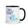INADcure One Team One Dream Star Mug with Color Inside - Image 2