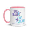 INADcure One Team One Dream Star Mug with Color Inside - Image 9