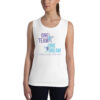 INADcure One Team One Dream Ladies’ Muscle Tank - Image 3