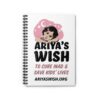 INADcure Ariya's Wish Spiral Notebook - Ruled Line - Image 2