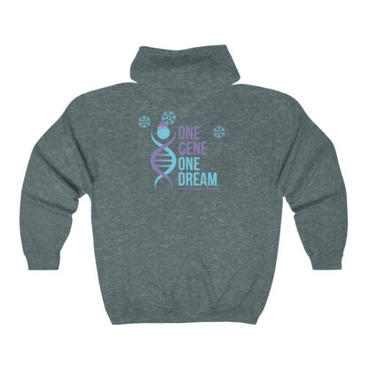 INADcure One Gene One Dream Winter Unisex Heavy Blend™ Full Zip Hooded Sweatshirt - Image 6