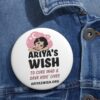 INADcure Ariya's Wish Custom Pin Buttons - Image 2