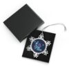 INADcure One Gene One Dream Winter Pewter Snowflake Ornament - Image 2