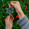 INADcure One Gene One Dream Winter Pewter Snowflake Ornament - Image 3