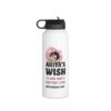 INADcure Ariya's Wish Stainless Steel Water Bottle, Standard Lid