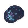 INADcure One Gene One Dream Winter 4 pack CorkWood Coasters - Image 3