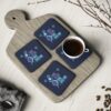 INADcure One Gene One Dream Winter 4 pack CorkWood Coasters - Image 2