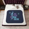 INADcure One Gene One Dream Winter Sherpa Blanket, Two Colors - Image 4