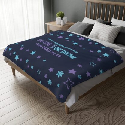 INADcure One Gene One Dream Winter Velveteen Minky Blanket (Two-sided print) - Image 14