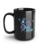 INADcure One Gene One Dream Winter Black Mug, 15oz