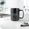 INADcure One Gene One Dream Winter Black Mug, 15oz - Image 7
