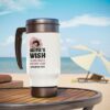 INADcure Ariya's Wish Stainless Steel Travel Mug with Handle, 14oz - Image 6