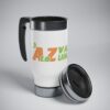 A to Z Valley Landscaping Stainless Steel Travel Mug with Handle, 14oz - Image 8