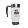 INADcure Ariya's Wish Stainless Steel Travel Mug with Handle, 14oz