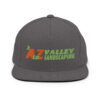 A to Z Valley Landscaping Embroidered Snapback Hat - Image 9