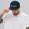 A to Z Valley Landscaping Embroidered Snapback Hat - Image 3