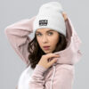 INADcure Ariya's Wish Embroidered Cuffed Beanie - Image 3
