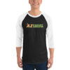 A to Z Valley Landscaping 3/4 sleeve raglan shirt - Image 4