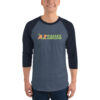 A to Z Valley Landscaping 3/4 sleeve raglan shirt