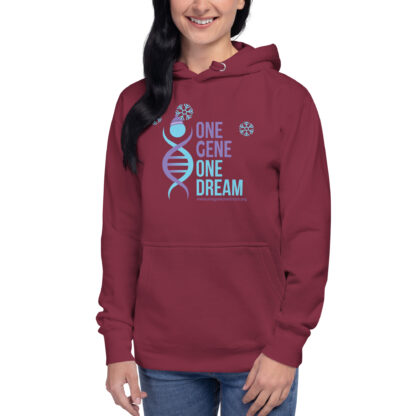 INADcure One Gene One Dream Winter Unisex Hoodie - Image 7