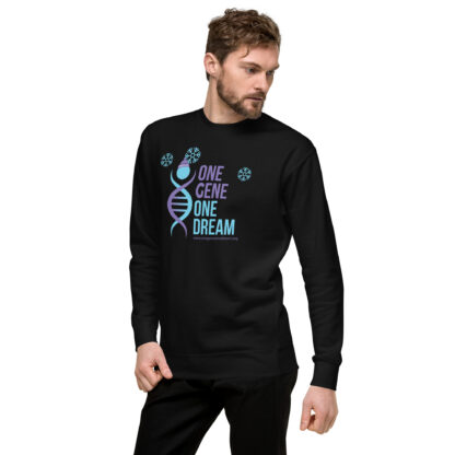 INADcure One Gene One Dream Winter Unisex Premium Sweatshirt - Image 2