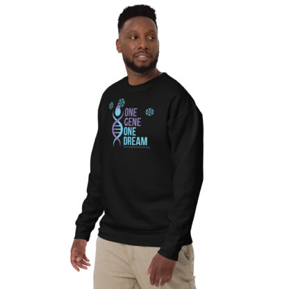 INADcure One Gene One Dream Winter Unisex Premium Sweatshirt - Image 3