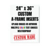 Custom A Frame Sign Insert - Image 2