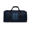 INADcure Rare Disease Day 2023 Zebra (Front and Back Print) Duffle bag - Image 4