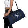 INADcure Rare Disease Day 2023 Zebra (Front and Back Print) Duffle bag