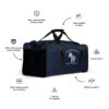 INADcure Rare Disease Day 2023 Zebra (Front and Back Print) Duffle bag - Image 3