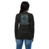 INADcure Rare Disease Day 2023 Zebra (Front and Back Print) Women's fashion long sleeve shirt