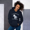 INADcure Rare Disease Day 2023 Zebra (Front and Back Print) Unisex Hoodie - Image 2