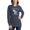 INADcure Rare Disease Day 2023 Zebra (Front and Back Print) Unisex Long Sleeve Tee - Image 9