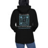 INADcure Rare Disease Day 2023 Zebra (Front and Back Print) Unisex Hoodie - Image 4