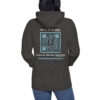 INADcure Rare Disease Day 2023 Zebra (Front and Back Print) Unisex Hoodie - Image 8