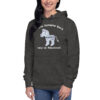 INADcure Rare Disease Day 2023 Zebra (Front and Back Print) Unisex Hoodie - Image 7