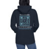 INADcure Rare Disease Day 2023 Zebra (Front and Back Print) Unisex Hoodie - Image 6