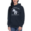INADcure Rare Disease Day 2023 Zebra (Front and Back Print) Unisex Hoodie - Image 5