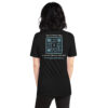 INADcure Rare Disease Day 2023 Zebra (Front and Back Print) Unisex t-shirt - Image 5