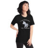 INADcure Rare Disease Day 2023 Zebra (Front and Back Print) Unisex t-shirt - Image 3