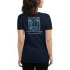 INADcure Rare Disease Day 2023 Zebra (Front and Back Print) Women's short sleeve t-shirt - Image 5