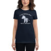 INADcure Rare Disease Day 2023 Zebra (Front and Back Print) Women's short sleeve t-shirt