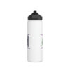 INADcure Seven For Sage (Front and Back Print) Stainless Steel Water Bottle, Standard Lid - Image 9