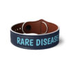 INADcure Rare Disease Day 2023 Faux Leather Wristband - Image 2