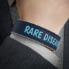INADcure Rare Disease Day 2023 Faux Leather Wristband - Image 4