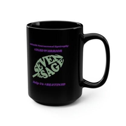 INADcure Seven for Sage Black Mug, 15oz - Image 3