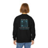 INADcure Rare Disease Day 2023 Zebra I AM LOVED (Front and Back Print) Youth Crewneck Sweatshirt - Image 10